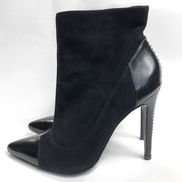 Alice + Olivia Shoes - New Alice + Olivia Black Suede Pointed Toe Booties